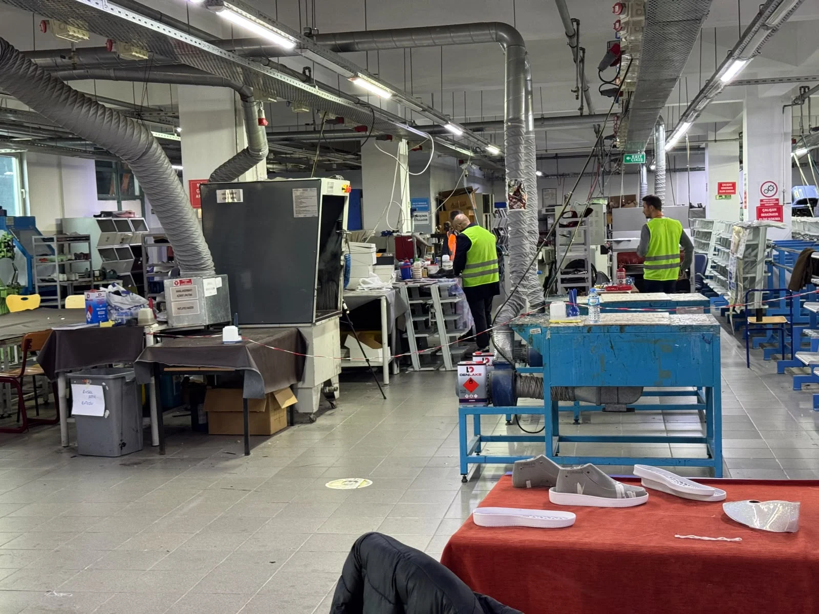 Vue d’ensemble de l’atelier