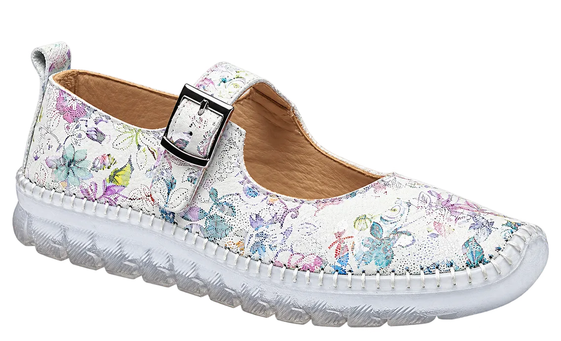 D. FLORAL Mary Jane